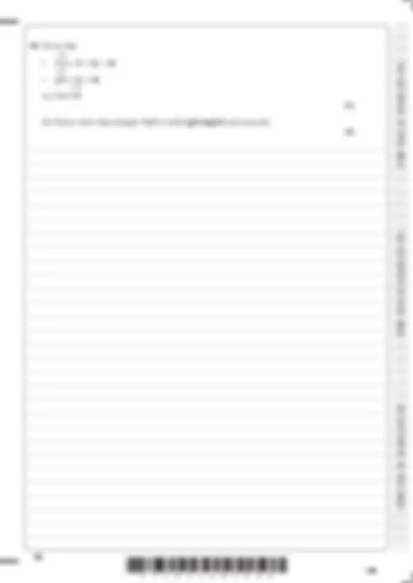 EDEXCEL A LEVEL PURE MATHEMATICS (9MA0/01) QUESTION PAPER 1 AND MARK ...
