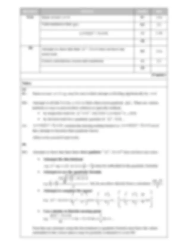EDEXCEL A LEVEL PURE MATHEMATICS (9MA0/01) QUESTION PAPER 1 AND MARK ...