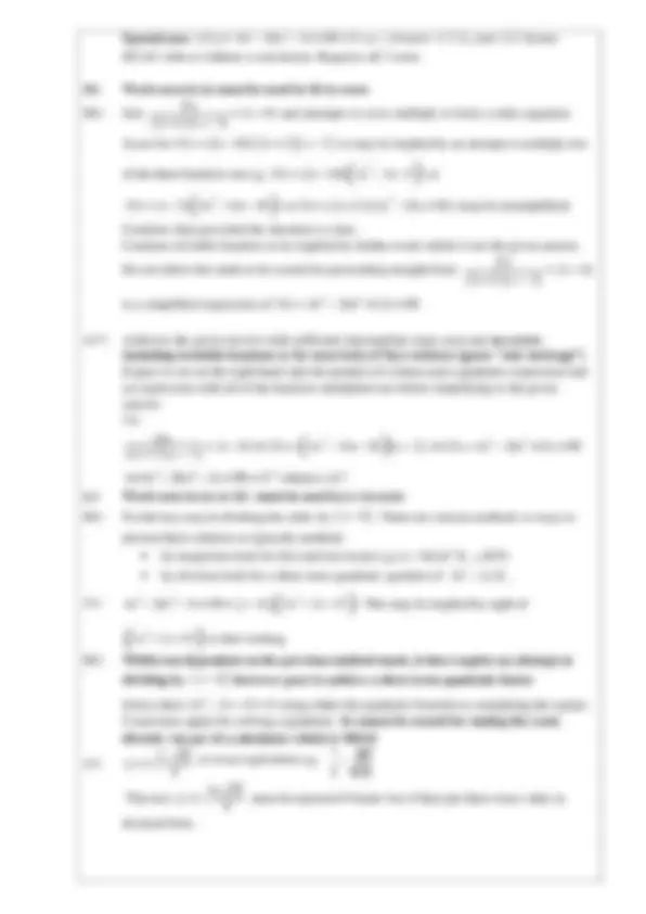 EDEXCEL A LEVEL PURE MATHEMATICS (9MA0/01) QUESTION PAPER 1 AND MARK ...