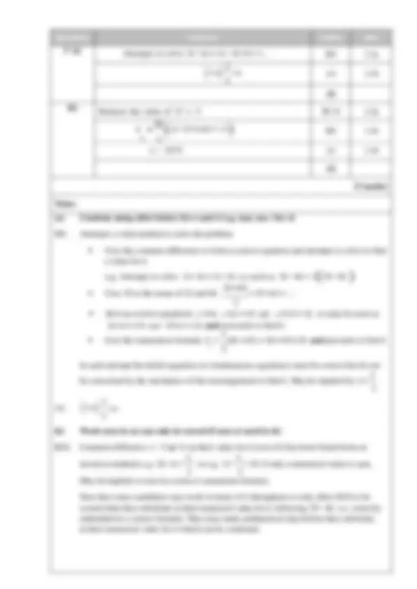 EDEXCEL A LEVEL PURE MATHEMATICS (9MA0/01) QUESTION PAPER 1 AND MARK ...