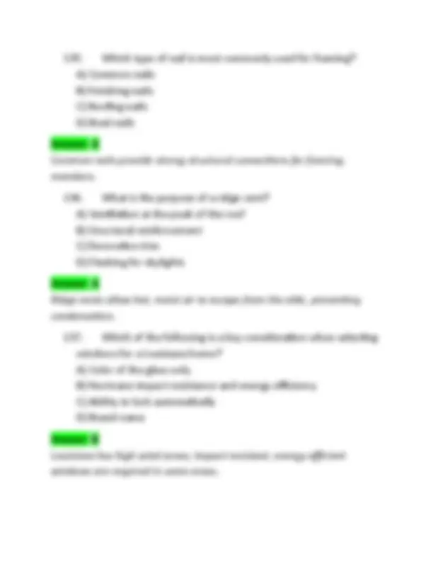 Louisiana Residential Building Contractor Exam Questions and Answers ...