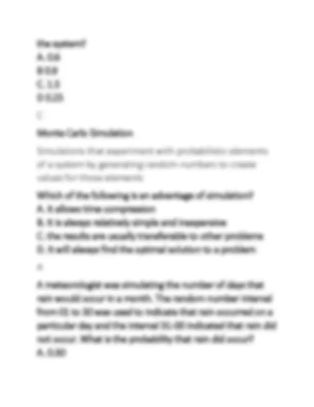 Quantitative Methods Final Quiz with Solved Questions and Answers ...