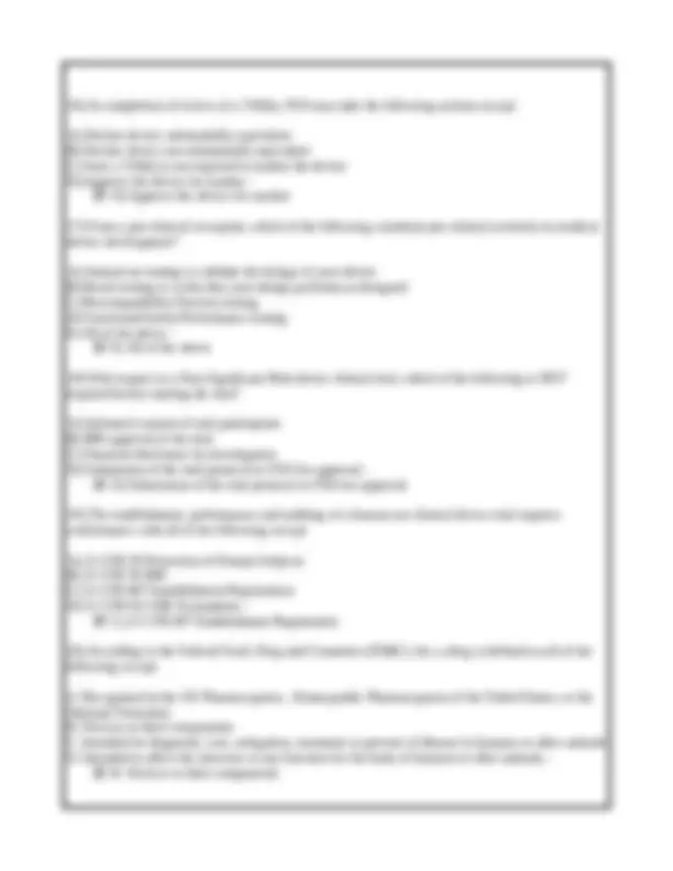 Regulatory Affairs Certification (RAC) Review Questions | Exams Nursing ...