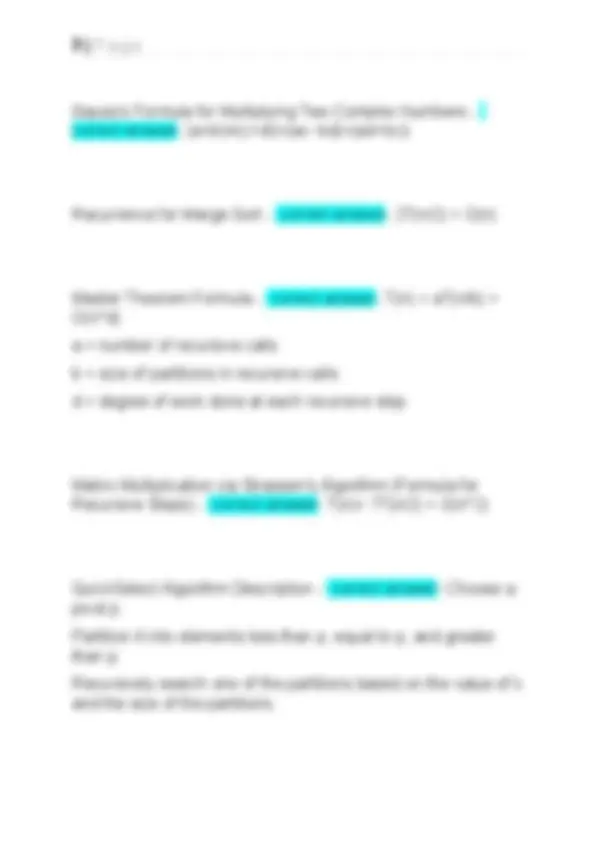 CS 6515 Exam 1 2025: Algorithms and Data Structures | Exams Algorithms and Programming | Docsity
