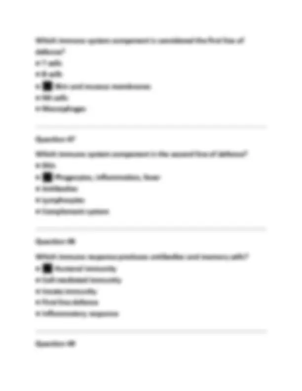 BIOL252: Human Anatomy & Physiology II w/Lab 2025 Module 4 Exam Review ...