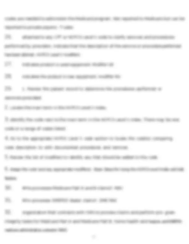 HCPCS Level II Coding: Questions and Answers for Medical Coding ...