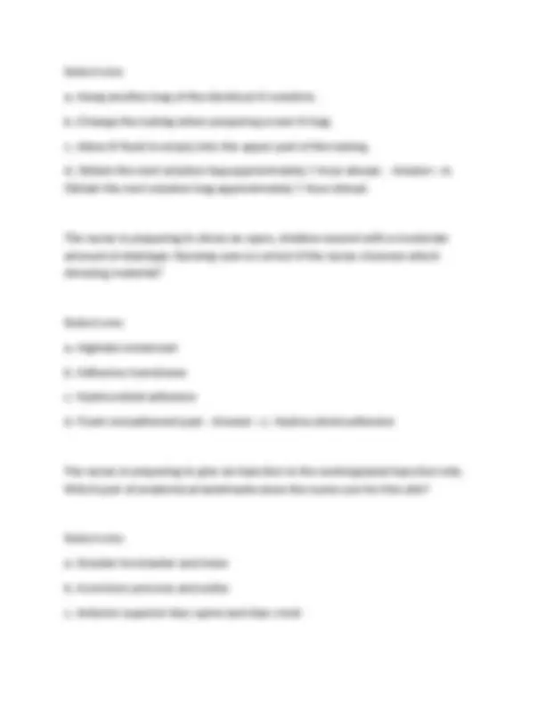 PN 4006 Nursing Exam Questions and Answers 2025/2026 | Exams Nursing ...