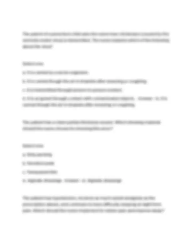 PN 4006 Nursing Exam Questions and Answers 2025/2026 | Exams Nursing ...