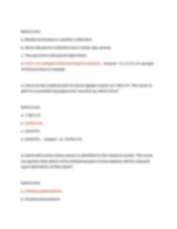 PN 4006 Nursing Exam Questions and Answers 2025/2026 | Exams Nursing ...