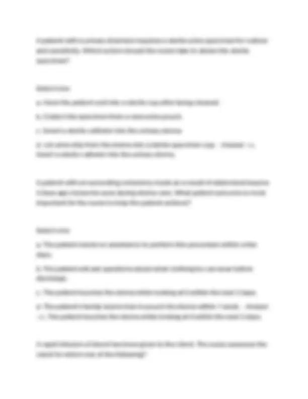 PN 4006 Nursing Exam Questions and Answers 2025/2026 | Exams Nursing ...