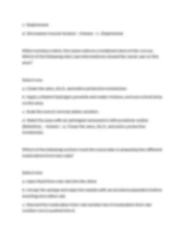 PN 4006 Nursing Exam Questions and Answers 2025/2026 | Exams Nursing ...
