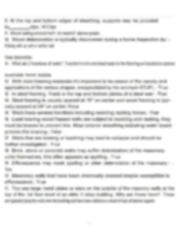 Framing Study Guide Framing 8-Hour TREC Study Guide- Roof Framing, Flashings, Fire Stopping ...