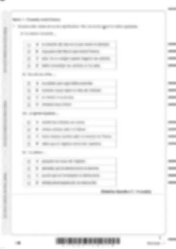 Pearson Edexcel Level 3 GCE -June 2025 -Spanish (Advanced) PAPER 1 ...