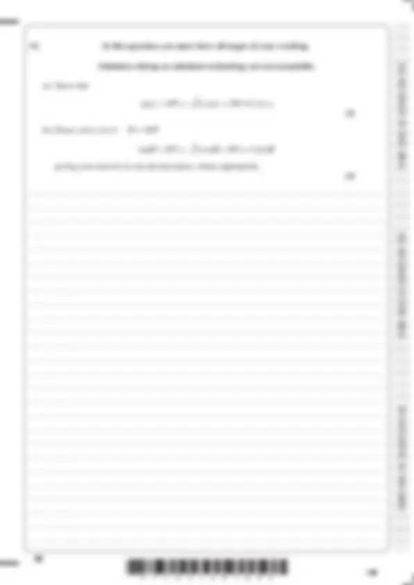 2025 Pearson Edexcel A Level Mathematics Question Paper Option 1 June+ ...
