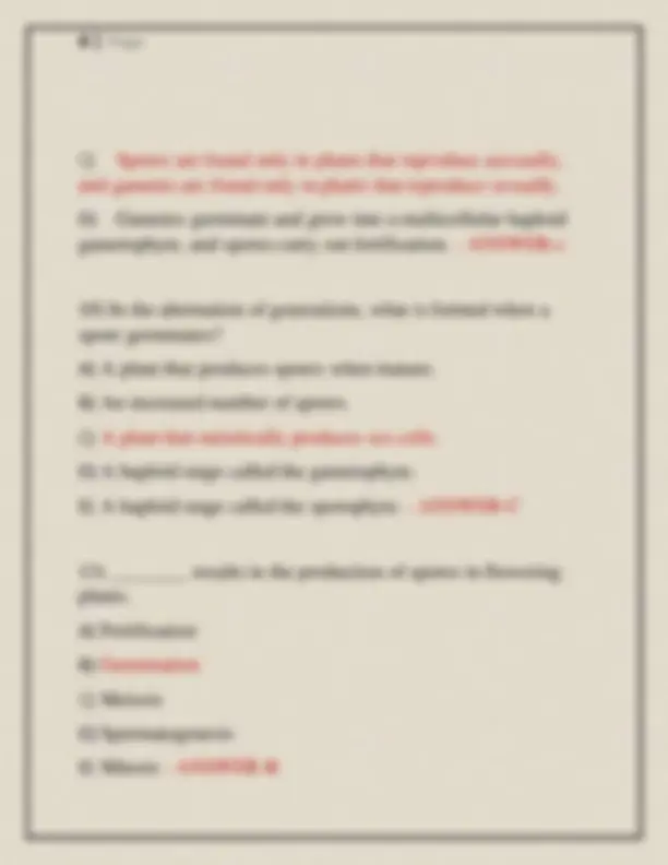 Biology Practice Test Questions With Corrrect Answers 2025 2026 | Exams ...