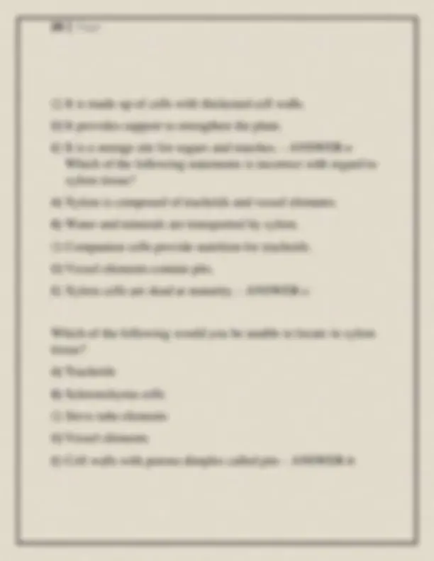 Biology Practice Test Questions With Corrrect Answers 2025 2026 | Exams ...