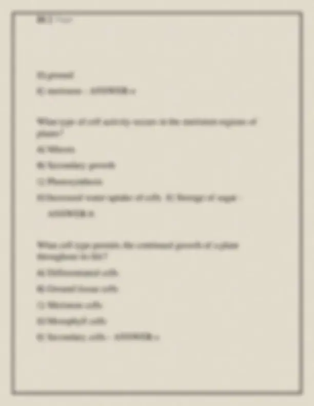 Biology Practice Test Questions With Corrrect Answers 2025 2026 | Exams ...
