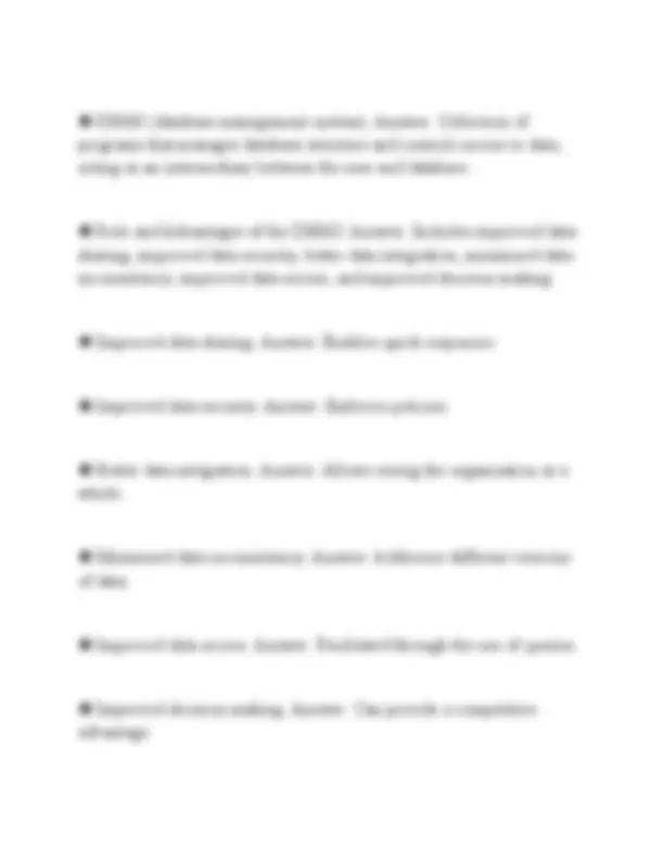 DATABASE SYSTEMS DESIGN IMPLEMENTATION AND MANAGEMENT PRACTICE TEST ...