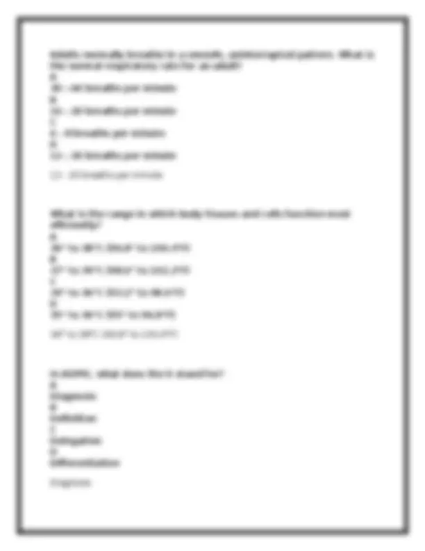 NSG 300 Exams 1–4 Foundations of Nursing – Actual Questions & Answers ...