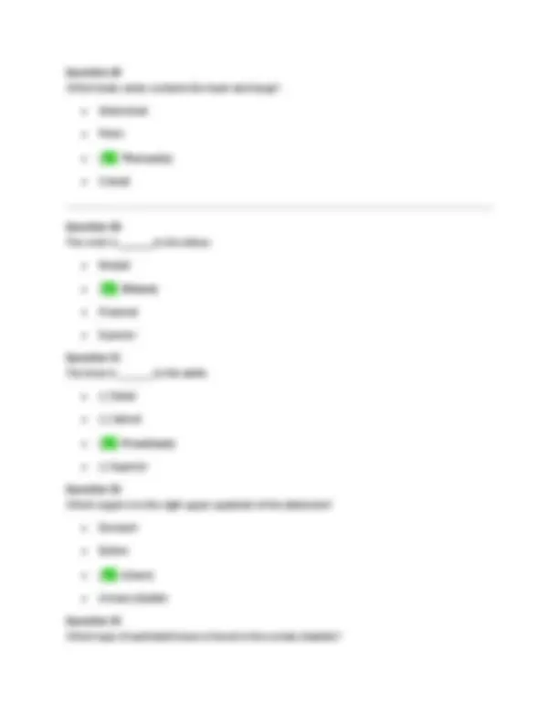 BIOL 251 Human Anatomy & Physiology I with Lab – Module 1 Exam Review ...