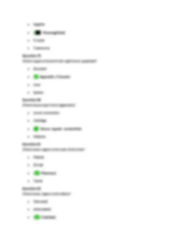BIOL 251 Human Anatomy & Physiology I with Lab – Module 1 Exam Review ...