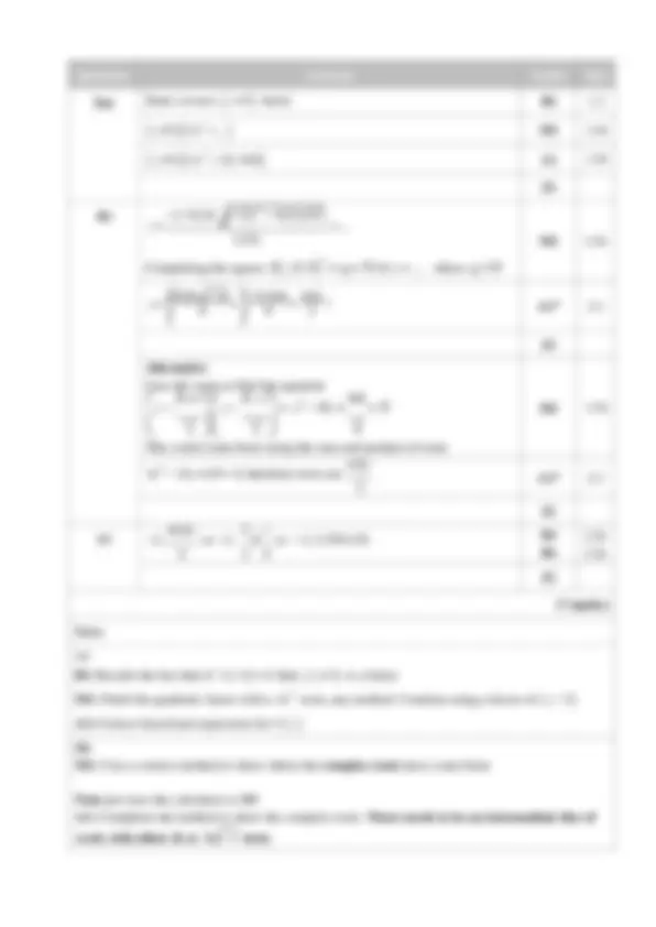Pearson Edexcel AS Level Further Mathematics Question paper 1 and Mark ...