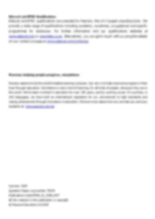Pearson Edexcel AS Level Further Mathematics Question paper 1 and Mark ...