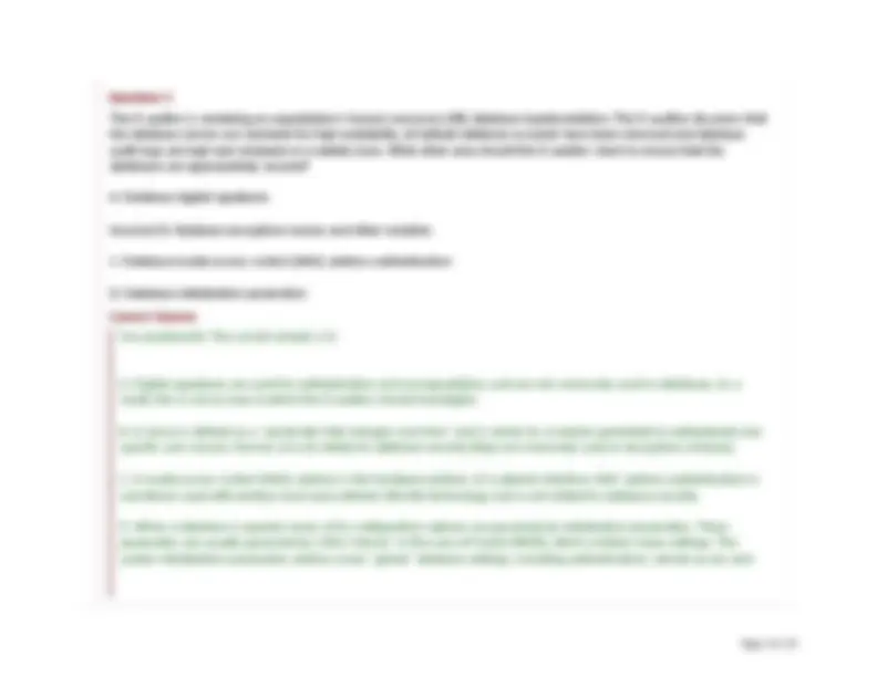 CISA Practice Test Questions and Answers Fall 2025-2026 Update