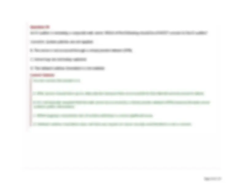 CISA Practice Test Questions and Answers Fall 2025-2026 Update