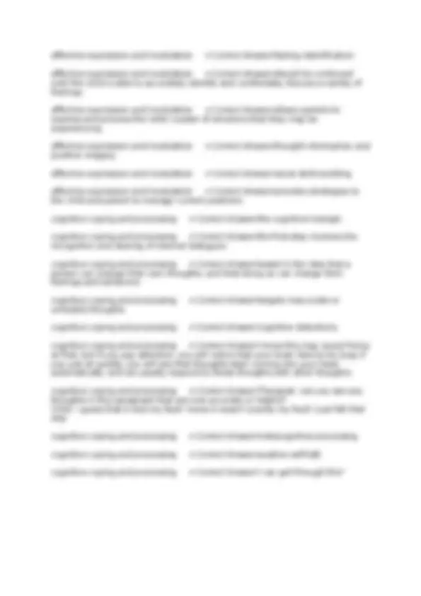 TF-CBT Test with All Correct & 100% Verified Answers| Guaranteed