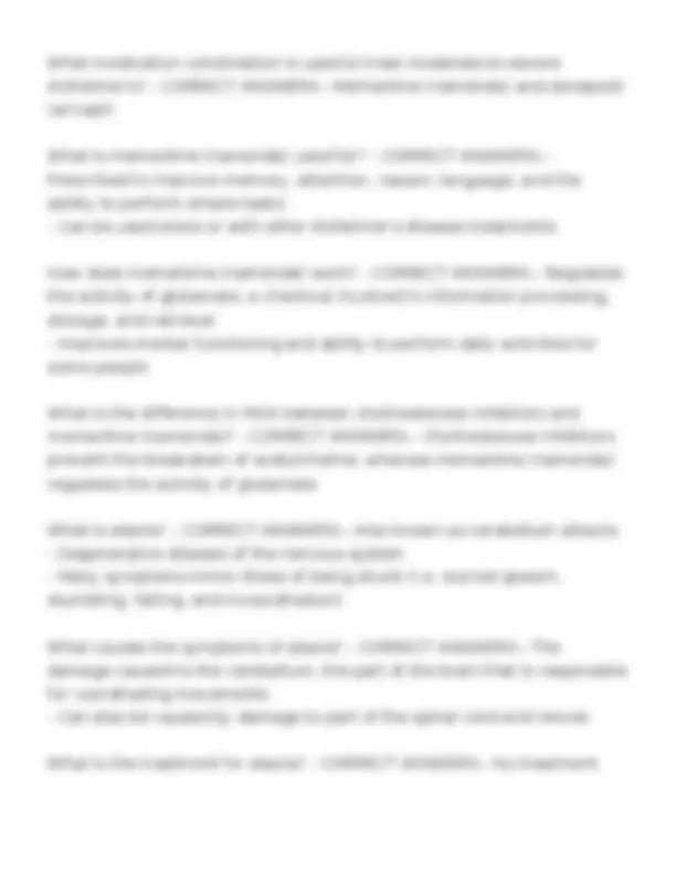 PATHOPHARMACOLOGICAL ADVANCED FOUNDATIONS WGU D027 EXAM QUESTIONS: 2025 ...