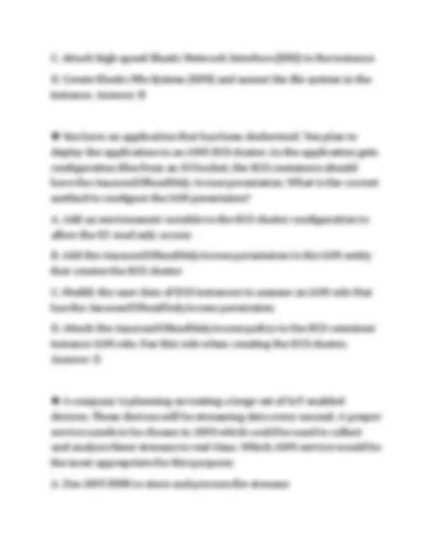 CERTIFIED FLASHARRAY ARCHITECT ASSOCIATE ACTUAL EXAM PAPER 2026 ...