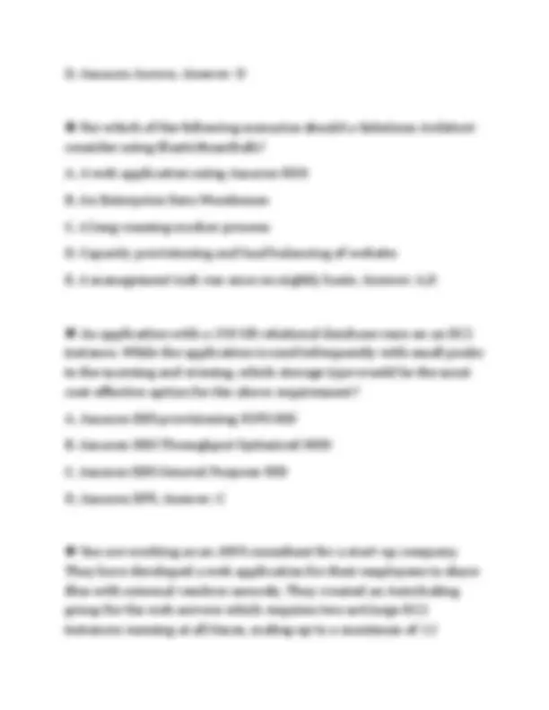 CERTIFIED FLASHARRAY ARCHITECT ASSOCIATE ACTUAL EXAM PAPER 2026 ...