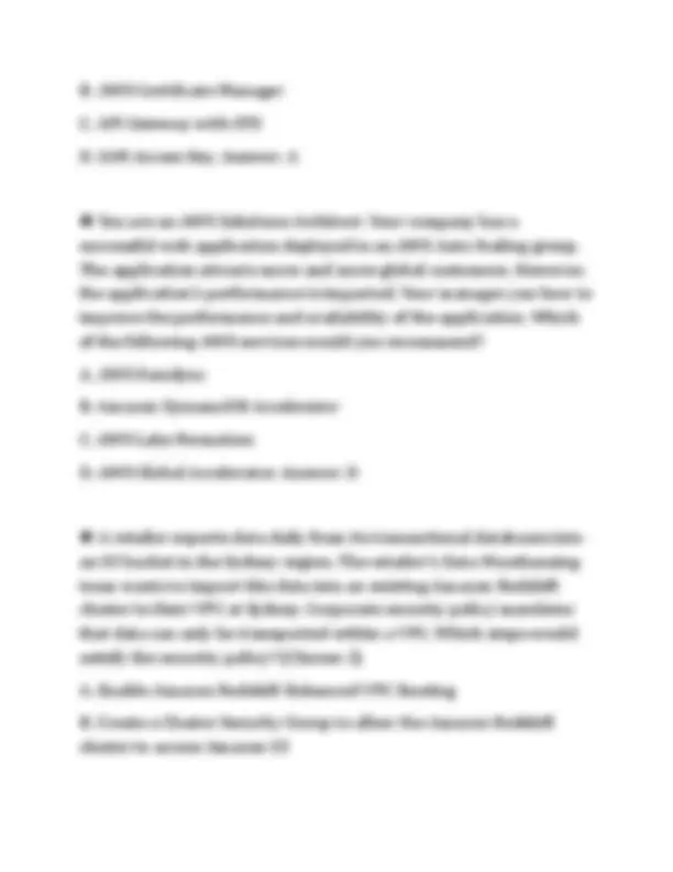 CERTIFIED FLASHARRAY ARCHITECT ASSOCIATE ACTUAL EXAM PAPER 2026 ...