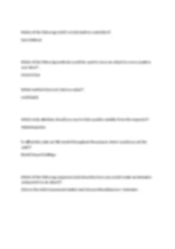 Unity Certified Associate Game Development Exam Questions and Answers ...