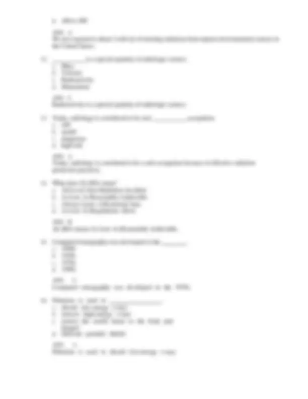 Radiologic Technologist Notes.pdf Radiologic Science for Technologists – Test Bank (13th Edition, Bushong ...