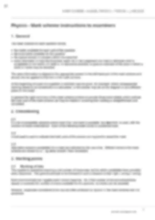 Actual 2025 AQA A-level PHYSICS 7408/3A Paper 3 Section A Question ...