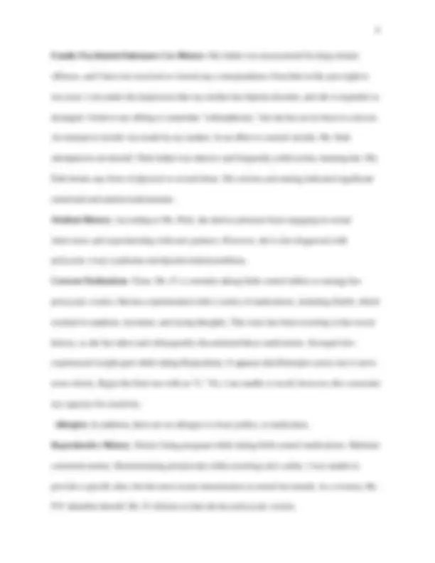 NRNP 6665 Week 4 Assignment; Assessing, Diagnosing, and Treating Adults ...
