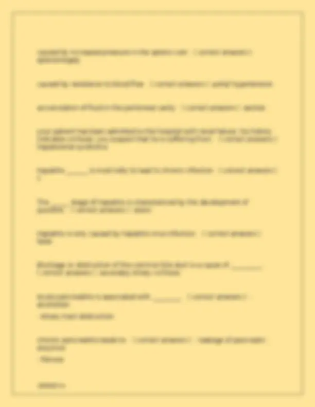 PATHOPHYSIOLOGY EXAM 2 QUIZ WITH CORRECT ANSWERS 2025/2026 GRADED A+ ...