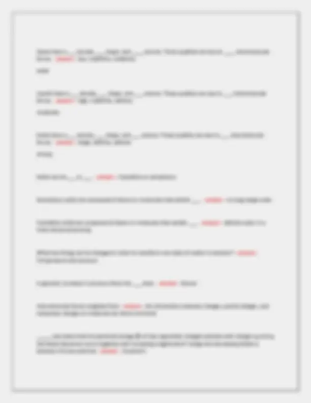 General Chemistry 2 ACS Final Exam Questions and Answers | Exams ...