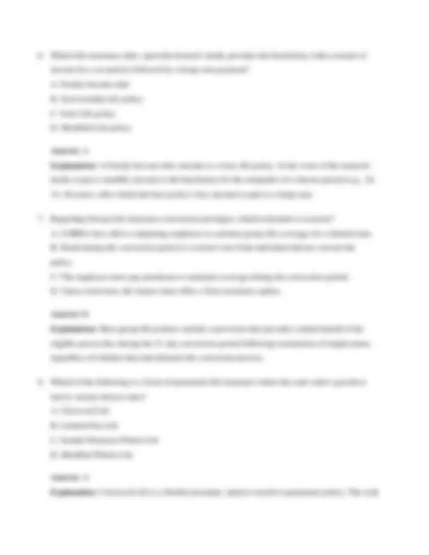 Life Insurance Practice Exam 2026/2027: Free PDF Questions & Answers ...