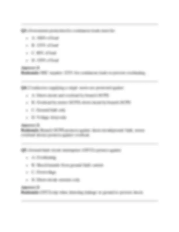 National Electrical Code (NEC) Illustrated Guide: Practice Questions ...