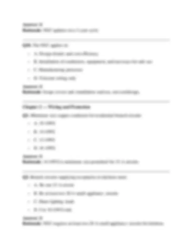 Nec Code Questions National Electrical Code (NEC) Illustrated Guide: Questions and Answers ...