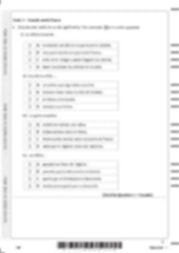 EDEXCEL A LEVEL SPANISH (9SP0/01) QUESTION PAPER 1 AND MARK SCHEME JUNE ...