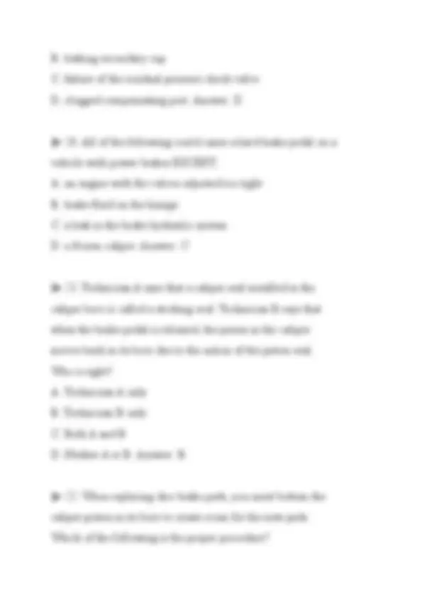 ASE A5 FINAL PAPER 2026 EXAM STUDY SHEET VIEW AHEAD EXAM GRADED A+ ...