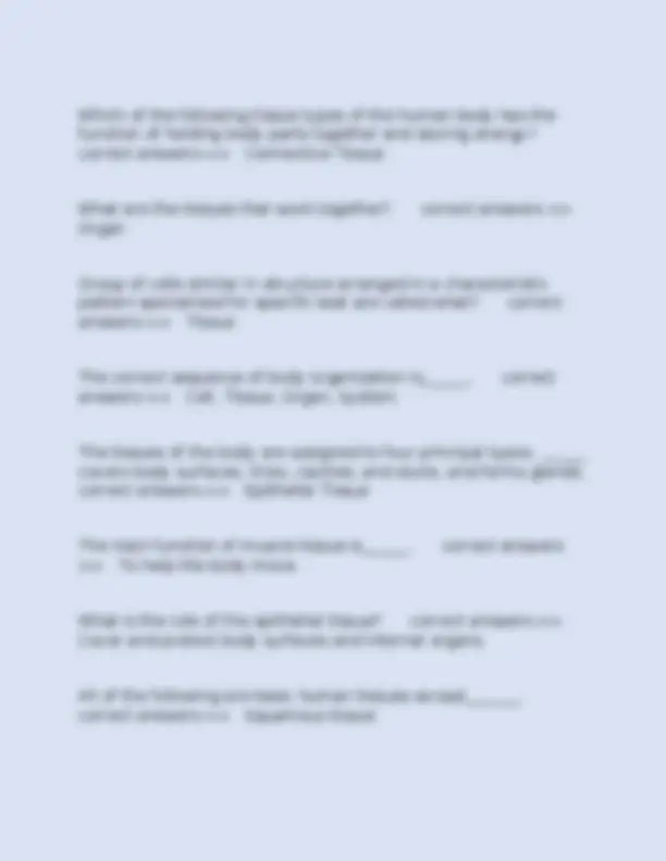 INTRODUCTION TO HUMAN ANATOMY AND PHYSIOLOGY FINAL EXAM WITH 100% ...