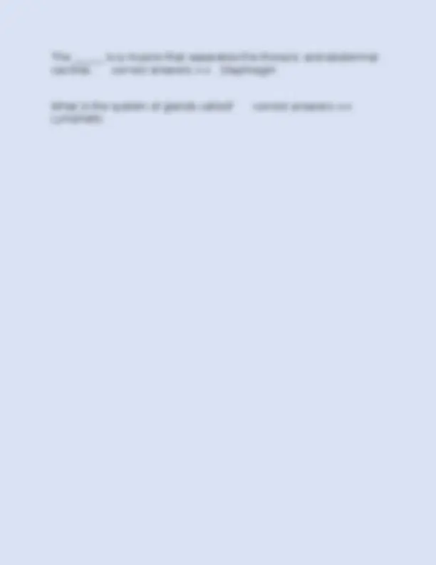 INTRODUCTION TO HUMAN ANATOMY AND PHYSIOLOGY FINAL EXAM WITH 100% ...