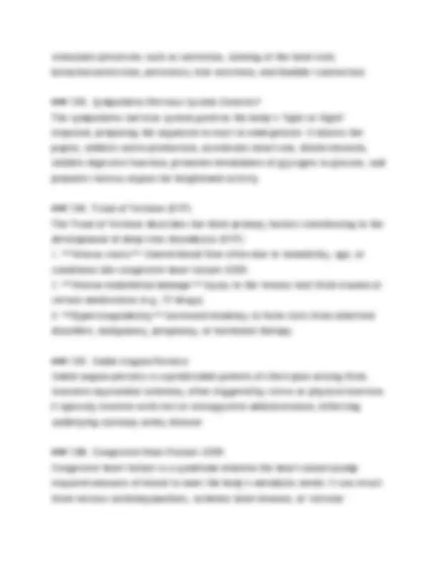 NSG 530 Exam 2 Study Guide Advanced Pathophysiology (Wilkes) 2025/2026 ...