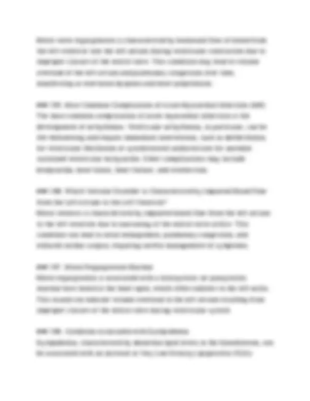 NSG 530 Exam 2 Study Guide Advanced Pathophysiology (Wilkes) 2025/2026 ...