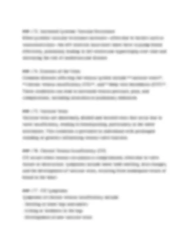 NSG 530 Exam 2 Study Guide Advanced Pathophysiology (Wilkes) 2025/2026 ...